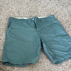 Men's RVCA shorts sage green 33 waist